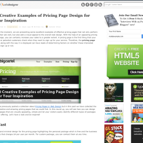 40 Creative Examples of Pricing Page Design for Your Inspiration