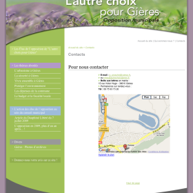 Page contact