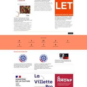 Page d'accueil