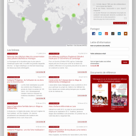 Page d'accueil