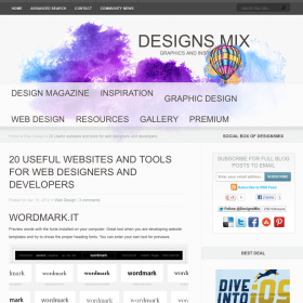 20 Useful websites and tools for web designers and developers