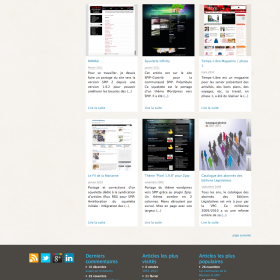 Page d'accueil